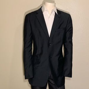 Liz Claiborne Men’s Black Blazer Jacket Sz 41S